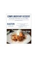 Silver: COMPLIMENTARY DESSERT (250/pk) (04/25)